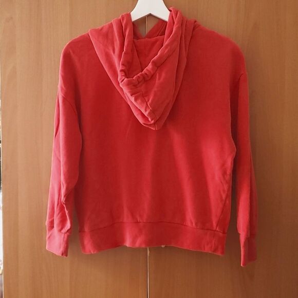 Gap Logo Red Sweatshirt Hoodie XSP - Picture 3 of 3